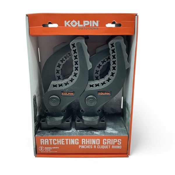 Kolpin Outdoors Ratcheting Rhino Grips, Medium Duty 15 Lbs, New