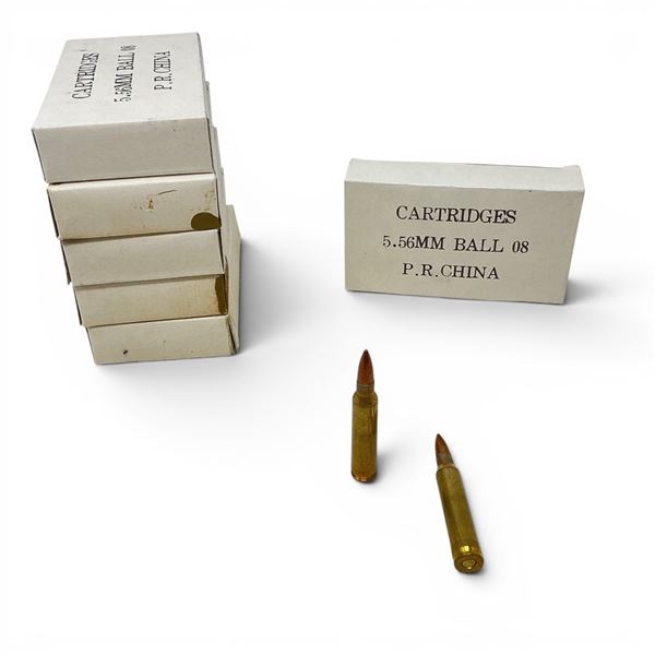 5.56mm Chinese Ball Ammunition, 110 Rounds