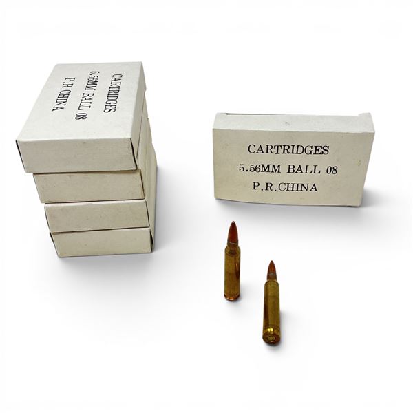 5.56mm Chinese Ball Ammunition, 90 Rounds