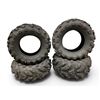 Image 1 : Kimpex Mud Fighter 25X10.00-12NHS X 2 Tires and 25X8.00-12NHS X 2 Tires (Set of 4), New