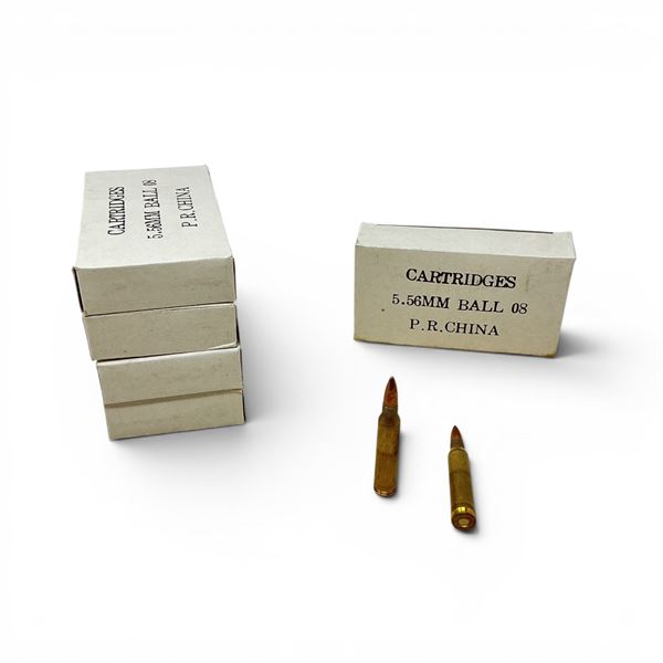 5.56mm Chinese Ball Ammunition, 100 Rounds