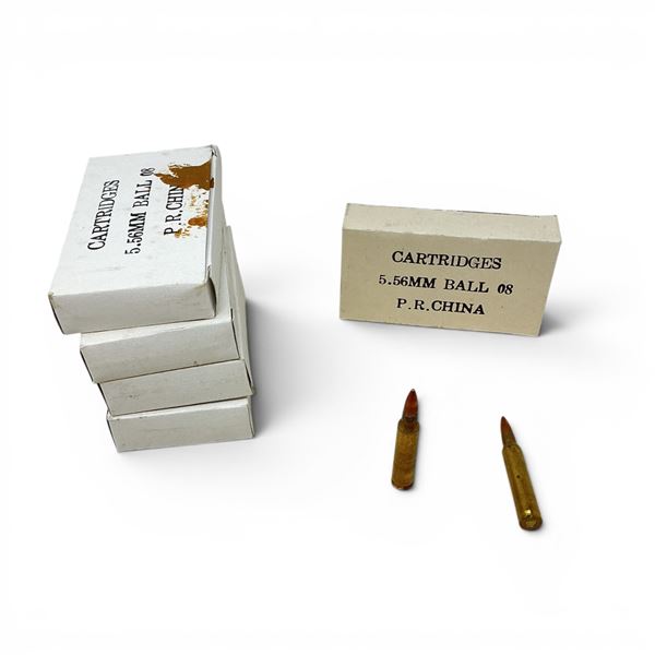 5.56mm Chinese Ball Ammunition, 100 Rounds
