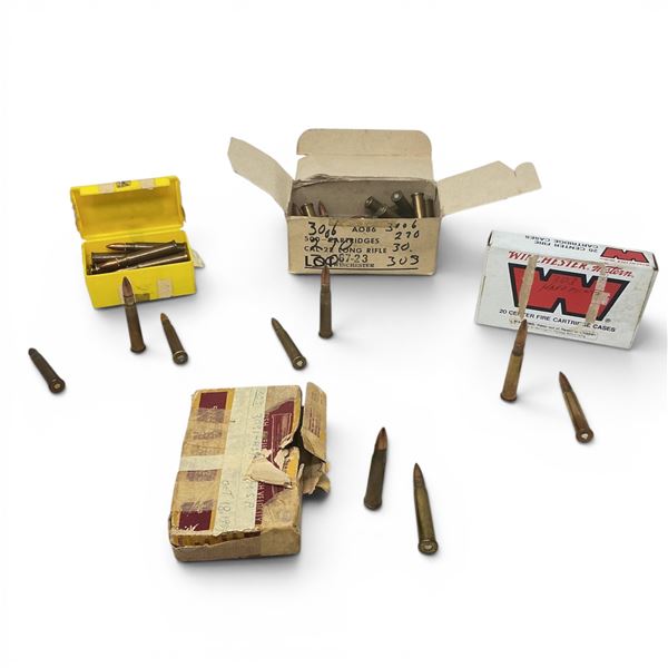 Assorted 303 British Ammunition, Approximately 90 Rounds