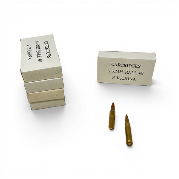 5.56mm Chinese Ball Ammunition, 100 Rounds