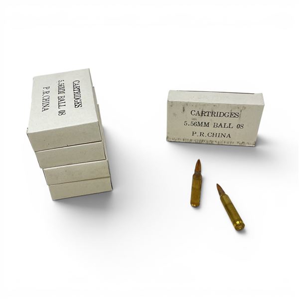 5.56mm Chinese Ball Ammunition, 100 Rounds