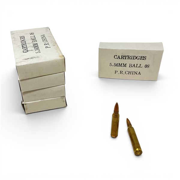 5.56mm Chinese Ball Ammunition, 100 Rounds