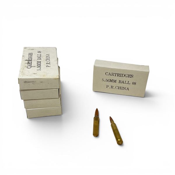 5.56mm Chinese Ball Ammunition, 100 Rounds