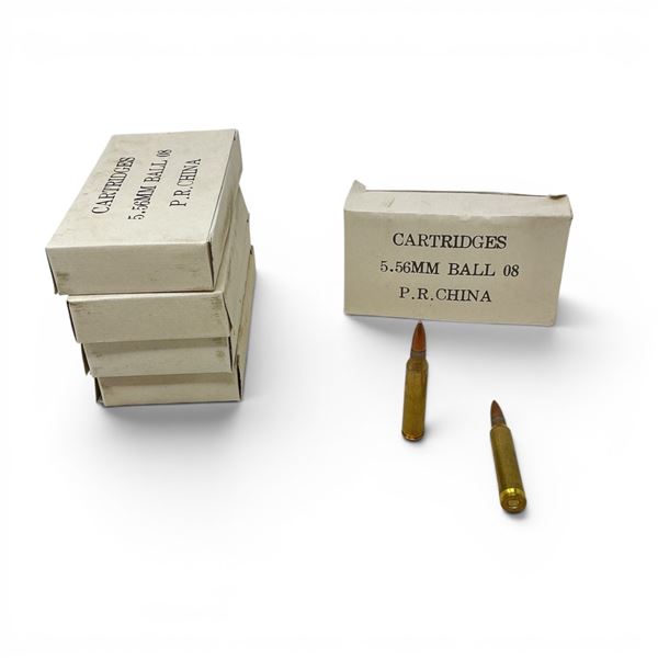 5.56mm Chinese Ball Ammunition, 100 Rounds