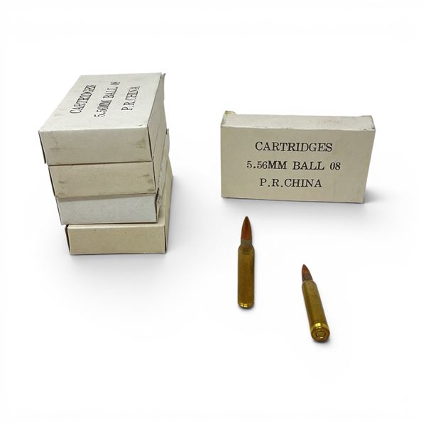 5.56mm Chinese Ball Ammunition, 100 Rounds