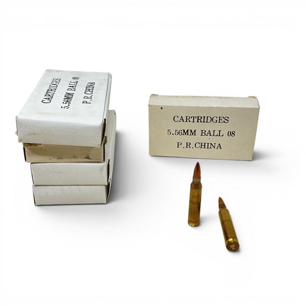 5.56mm Chinese Ball Ammunition, 100 Rounds