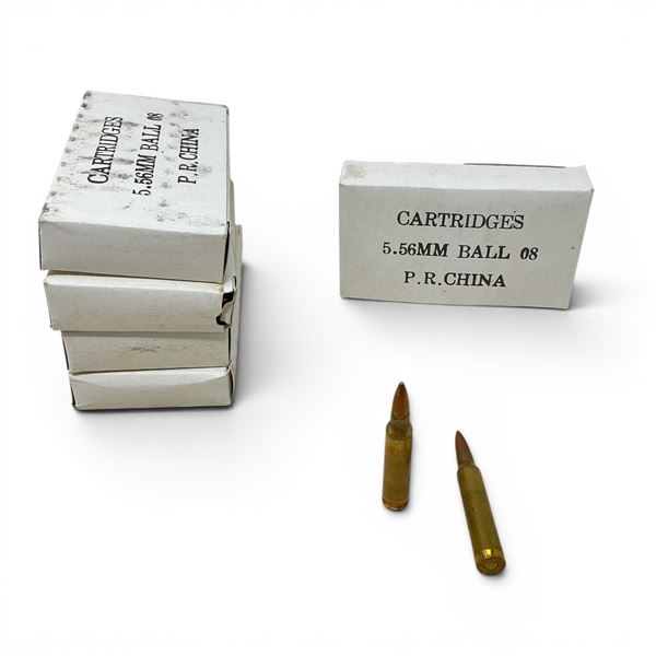 5.56mm Chinese Ball Ammunition, 100 Rounds