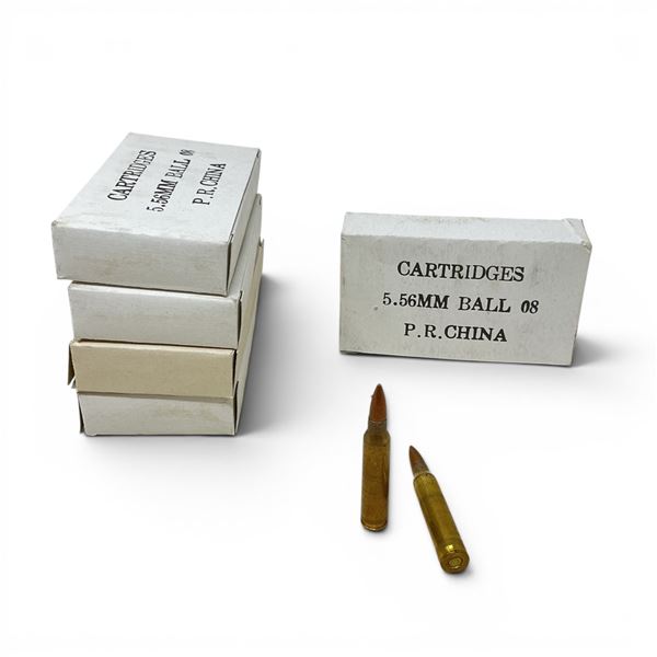 5.56mm Chinese Ball Ammunition, 100 Rounds