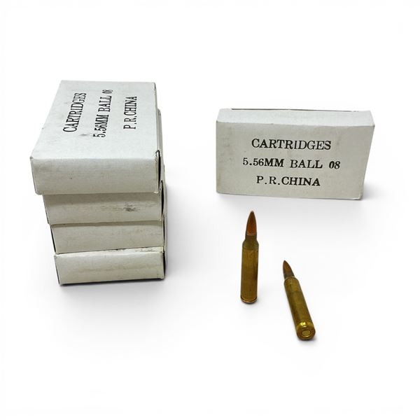 5.56mm Chinese Ball Ammunition, 100 Rounds