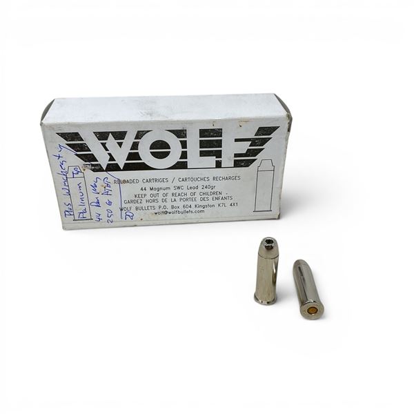 Assorted 44 Magnum Ammunition, 48 Rounds