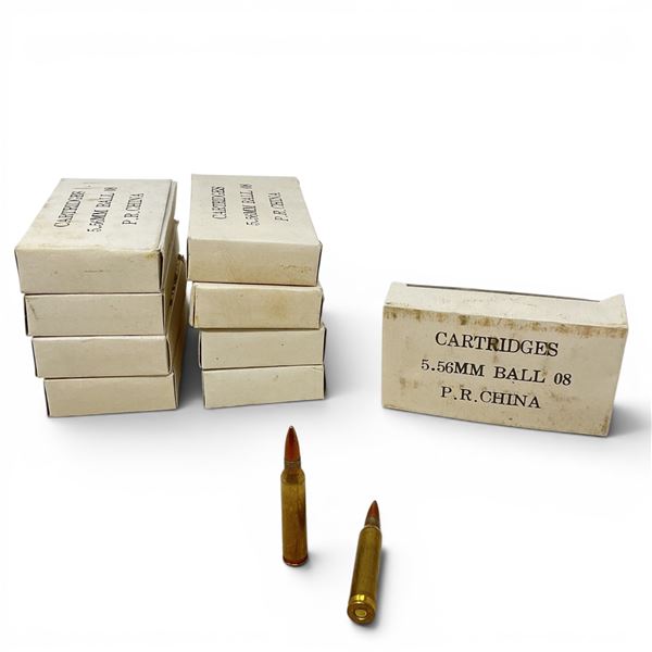 5.56mm Chinese Ball Ammunition, 180 Rounds