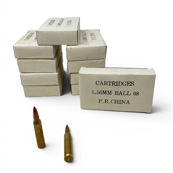 5.56mm Chinese Ball Ammunition, 200 Rounds