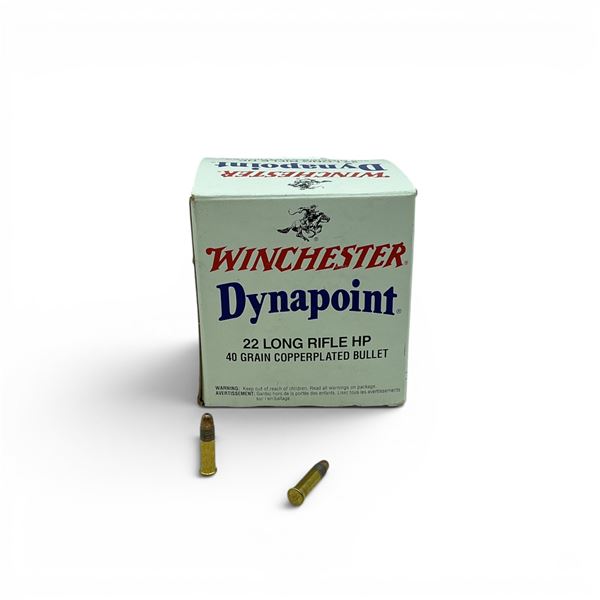Winchester Dynapoint 22 LR 40 Grain Ammunition, 500 Rounds
