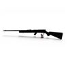 Image 2 : Savage Mark II F-SR Bolt Action Rifle .22LR 21" Threaded Barrel Black Synthetic Stock, New