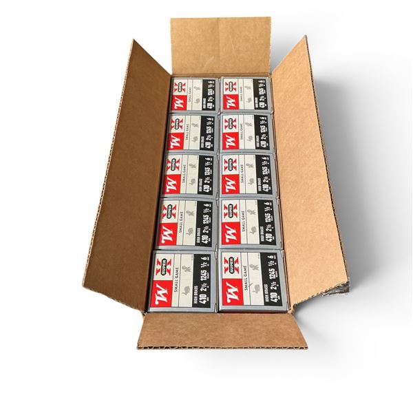 Winchester X416 Super X 410 Bore 2 1/2" #6 Ammunition, 250 Round Case