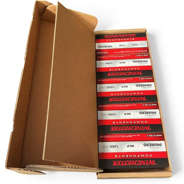 Winchester WLP Large Pistol Primers, 5000 Qty