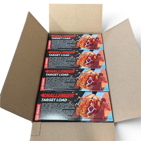 Challenger 43027 12 Ga 2 3/4" #7 1/2 Ammunition, 400 Round Case