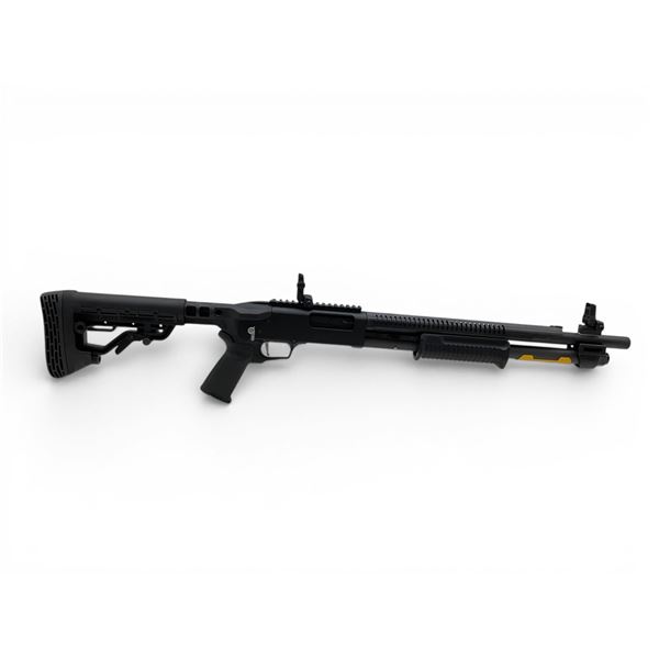 Mossberg 590R Pump Action Shotgun 12Ga 3" Chamber 18.5" Barrel Rotary Safety Black Adj Stock, New