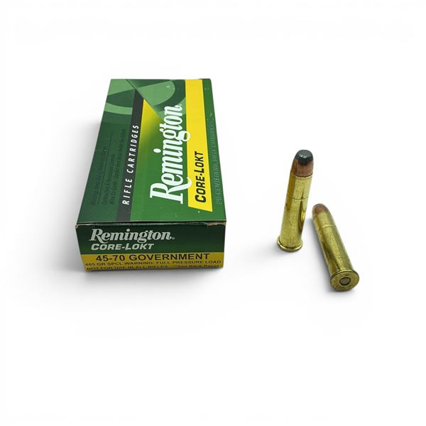 Remington Core Lokt 45-70 Gov't 405 Grain SPCL Ammunition, 20 Rounds