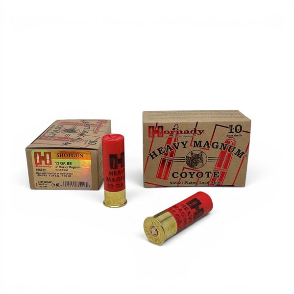Hornady Shotgun 12 Ga 3" Heavy Magnum BB Ammunition, 20 Rounds
