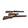 Image 1 : Wood Rifle Stocks X 2 And Wood Shotgun Rear Stock