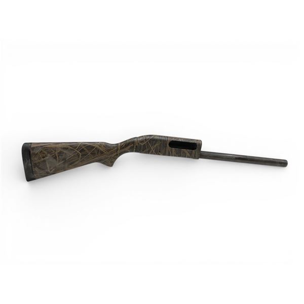 Remington 870 Super Mag Stripped Receiver With Mag Tube And Wood Camo Stock