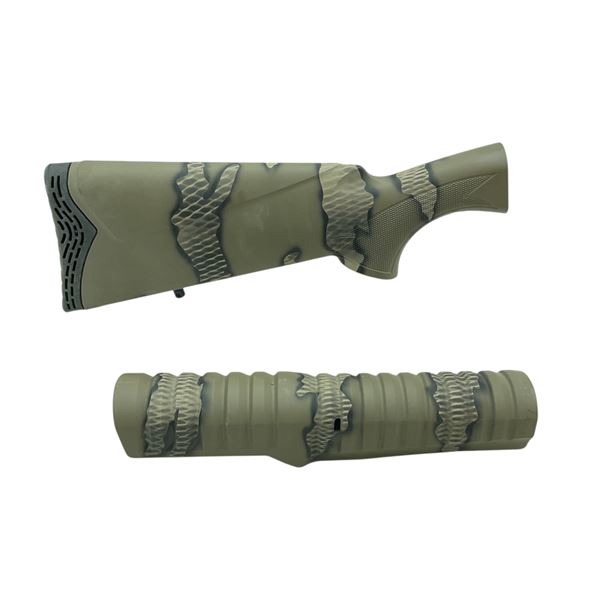 Unknown Camo Shotgun Butt Stock and Forend