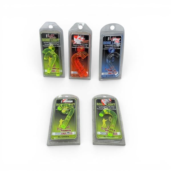 Assorted Pro-Shot Handgun/ Rifle Chamber Bore Lights X 5 Qty