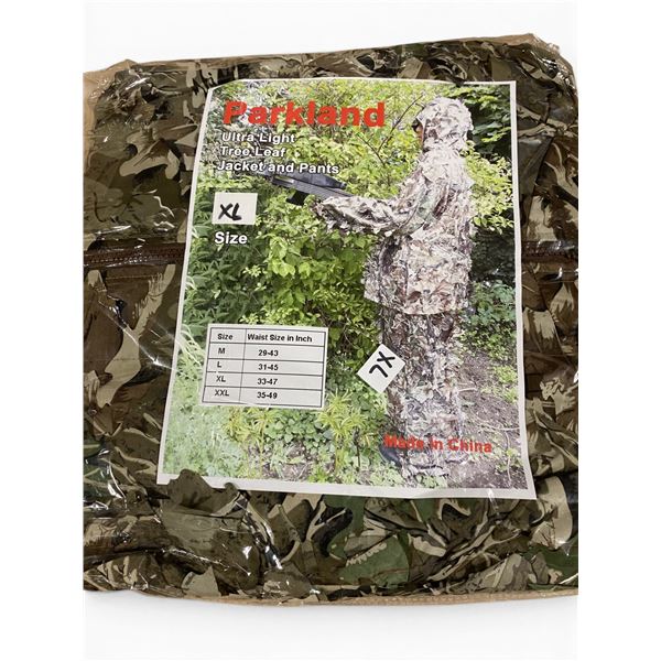 2X Parklands Leaf Cut Out Camo Size X-Large