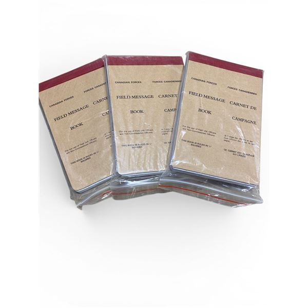 2x Canadian Forces Notepad