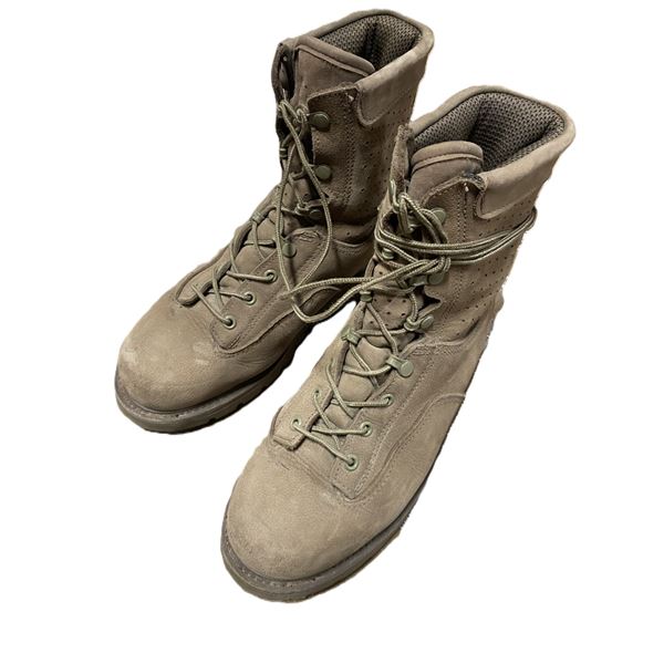 1x CF Combat Boots Desert Tan Size 265-98 Mens - 8 to 9 US Condition - Used Very Good