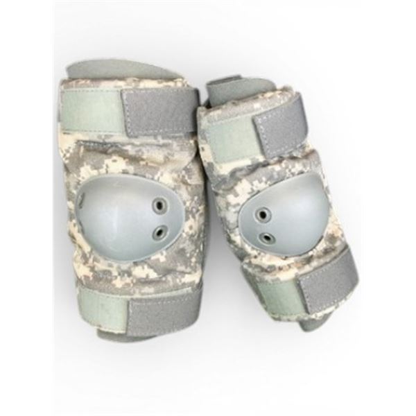 1x Department of Defense Elbow Pads ACU Pattern US - Condition New Small