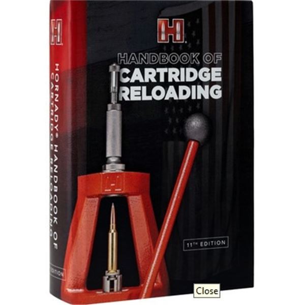 Hornady 11th Edition Handbook of Cartridge Reloading, New