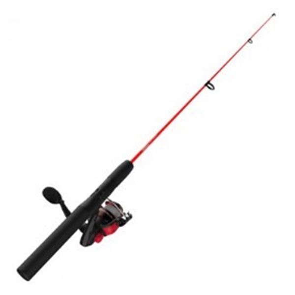 Zebco Dock Demon 30", 1 Pc Medium Spinning Combo, Red