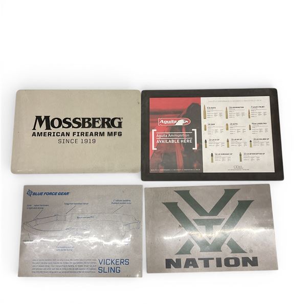 Assorted Display Mats X4