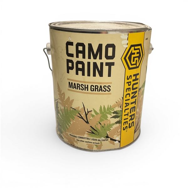 Hunters Specialties Camo 1 Gallon Paint Can, Marsh Grass *STORE PICK-UP ONLY*