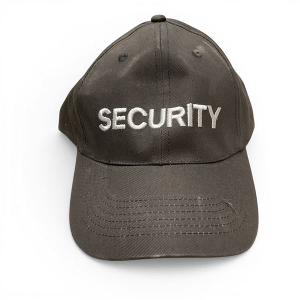 Security Cap Black One Size Fits Most with Adjustable Loop back