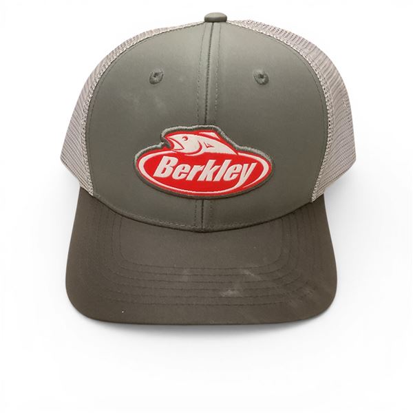 Berkley Mesh OSFM Hat, Charcoal and Grey, New
