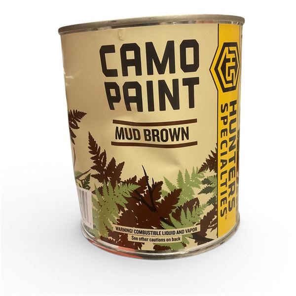 Hunter Specialties Camo 1 Quart Paint, Mud Brown *Store Pick Up Only*