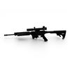 Image 2 : Mossberg International 715T Semi Auto Rifle .22LR 16" Threaded Barrel Adj Stock W/Scope, Prohibited