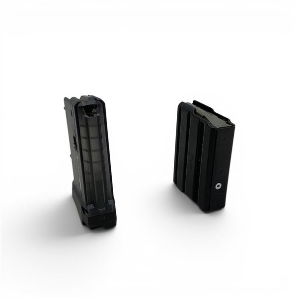 DH 5 Round AR15 Magazine And Partial Cross AR15 Magazine