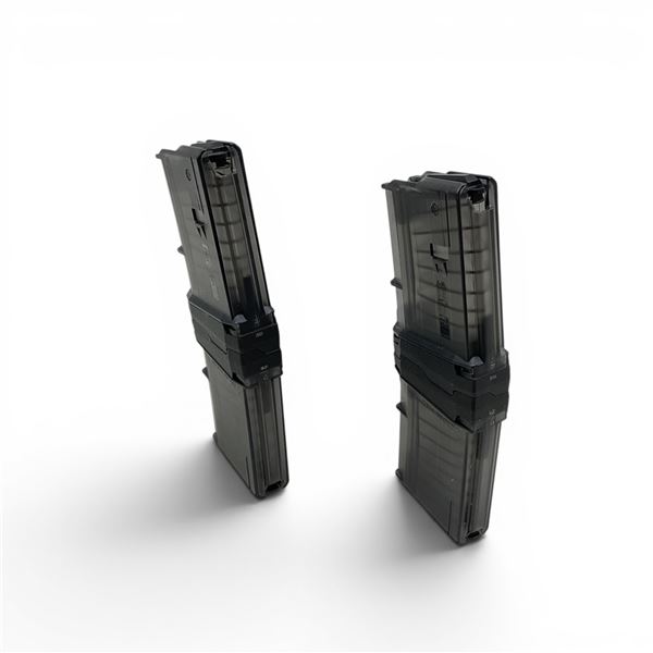 Cross Industries AR15 5.56x45 Caliber Pistol Magazine on Coupler X 2