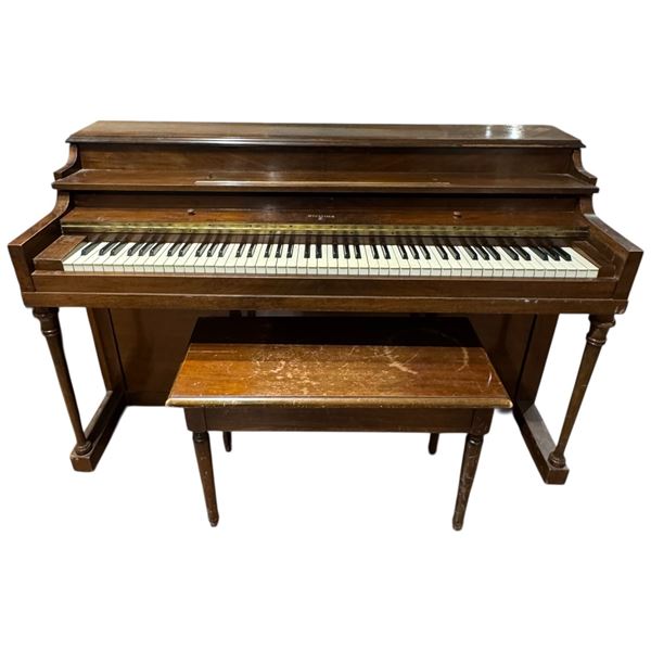 Sterling Piano with Piano Bench