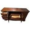 Image 5 : Solid Wood Sideboard - 8 Drawers & 2 Doors Exterior with Interior Drawer (19" x 68" x 38" tall) Miss