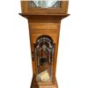 Image 3 : Wood Cased Westminster Grandfather Clock with Pendulum & Weights (10" x 15" x 73" tall)