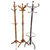 Image 1 : 3 Wood Coat Stands